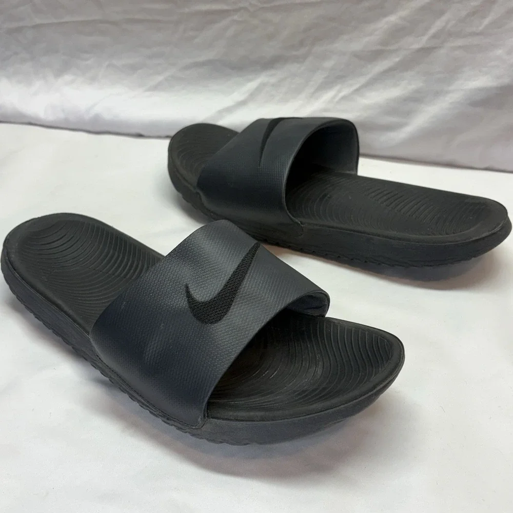 Nike Victori One Slides Men's US 14 EU 48.5 Comfort Slip-On Black Sandals 832646